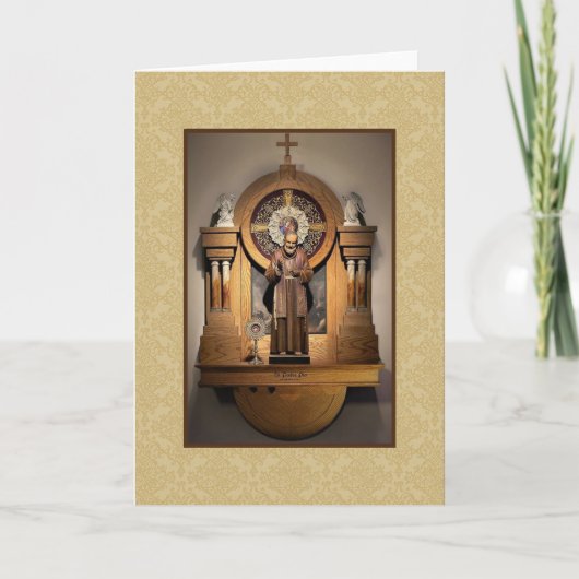 St. Padre Pio Shrine, Kenosha, WI Kaart (Voorkant)