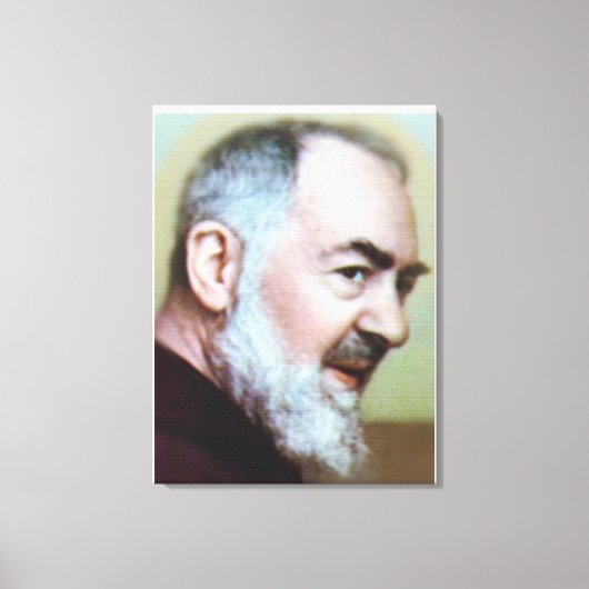 ST-PADRE PIO VAN PIETRELCINA CANVAS AFDRUK (Voorkant)