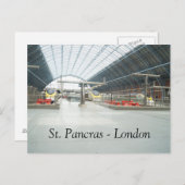 St. Pancras - Londen - Briefkaart (Voorkant / Achterkant)