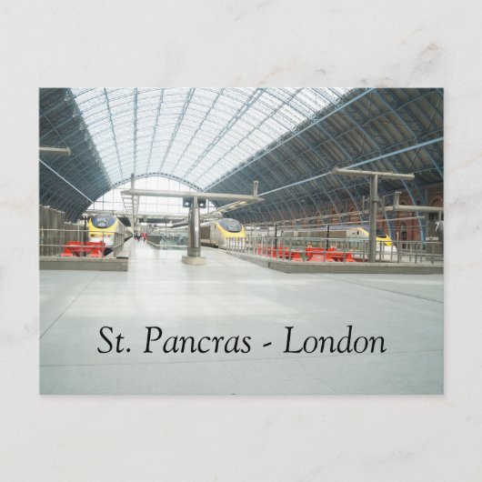 St. Pancras - Londen - Briefkaart (Voorkant)