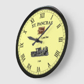 St. Pancras Station~London England~Upright Piano~ Grote Klok (Hoek)