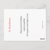 St. Panteleimon Prayer Card Briefkaart (Achterkant)