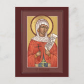 St. Paraskeva Prayer Card Briefkaart (Voorkant)