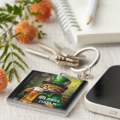 St. Pat Cat Sleutelhanger (Voorkant Rechts)