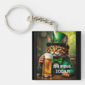 St. Pat Cat Sleutelhanger (Voorkant)