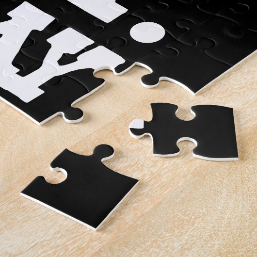 St. Pat T-Rex Saint Patrick's Day Dinosaur Legpuzzel (Zijkant)