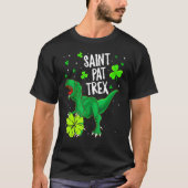 St Pat Trex Shirt T Rex St Patricks Day Dinosaur (Voorkant)