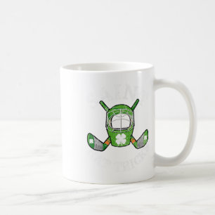 St. Patrick#39; s Day Saint Pet Tricks Hockey Sham Koffiemok