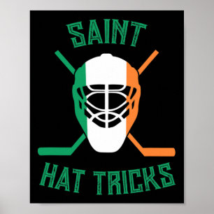 St Patrick#39; s Day Saint Pet Tricks Irish Flag F Poster