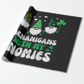 St. Patrick-avonturen met Gnomies Dwergen Cadeaupapier (Uitgerold)