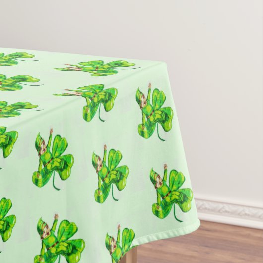 ST. PATRICK-BABY LEPRECHAUN TABLECLOTH TAFELKLEED (Voorbeeld)
