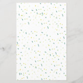 St Patrick baby shower prediction game baby showe (Achterkant)