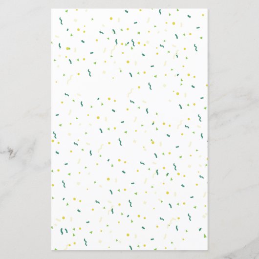 St Patrick baby shower prediction game baby showe (Achterkant)