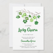 St. Patrick baby shower uitnodiging (Voorkant)