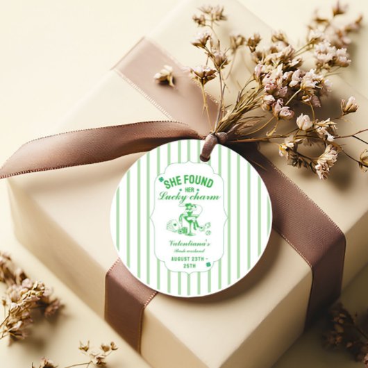 st patrick bedankjes labels