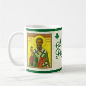 St. Patrick Bishop van de Ieren Katholieke Saint Koffiemok (Links)