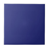 St. Patrick Blue Solid Color Tile Tegeltje (Voorkant)