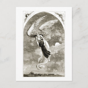 St. Patrick bracht vanuit 'Th naar Rome door de en Briefkaart