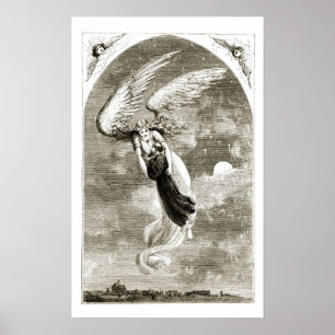 St. Patrick bracht vanuit 'Th naar Rome door de en Poster