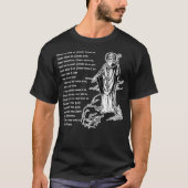 St Patrick Breastplate Prayer katholieke feestdag T-shirt (Voorkant)