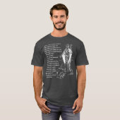 St Patrick Breastplate Prayer katholieke feestdag T-shirt (Voorkant volledig)