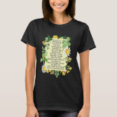 St Patrick Breastplate Prayer Patrick's Day Cathol T-shirt (Voorkant)