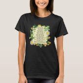 St Patrick Breastplate Prayer Patrick's Day Cathol T-shirt (Voorkant)