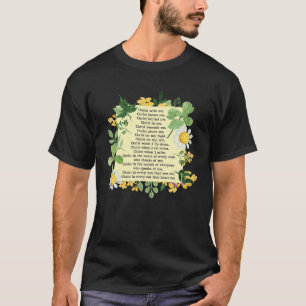 St Patrick Breastplate Prayer Patrick's Day kathol T-shirt