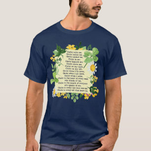 St Patrick Breastplate Prayer Patricks Day T-shirt