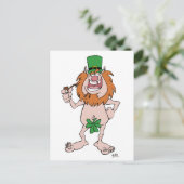 St Patrick briefkaart (Staand voorkant)
