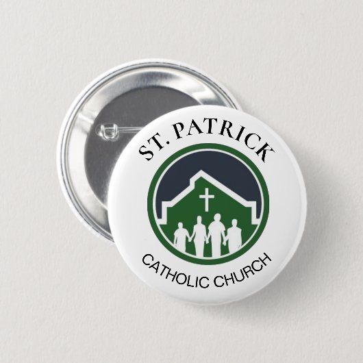 ST. PATRICK BUTTON (Voorkant /achterkant)