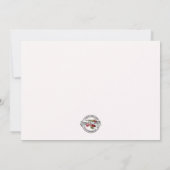 St. Patrick Catholic Irish Celtic Cross Condolence Bedankkaart (Achterkant)