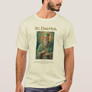St Patrick Catholic Prayer T-shirt