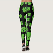 St. Patrick Clover Pattern Leggings (Achterkant)