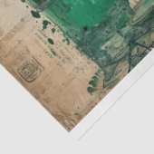 St. Patrick Coffee Celtic brouwt in  tinten Tissuepapier (Detail)