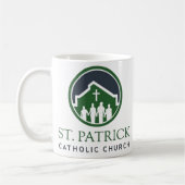St. Patrick Coffee Mok (Links)