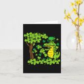 St. Patrick Dag Alligator Shamrock Heilige Patty M Kaart (Gele Bloem)