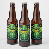St. Patrick Dag  Bier Etiket