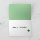 St. Patrick Dag Boston Terrier 2 Kaart (Binnen)