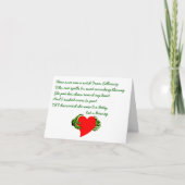 St Patrick Dag de Gaëlische Limerick van Claddagh Kaart (Voorkant)