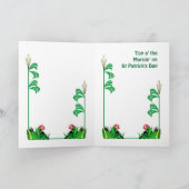 St Patrick dag, Draagstoel van varkens Kaart (Binnen)