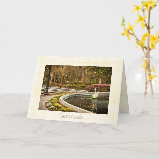 St Patrick Dag - Forsyth Fontein, Savanne, GA Kaart (Gele Bloem)