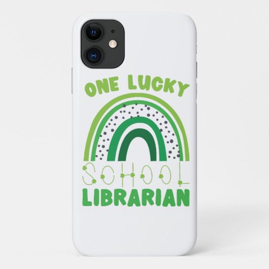 St. Patrick Dag Gelukkige Bibliothecaris Case-Mate iPhone Case (Achterkant)