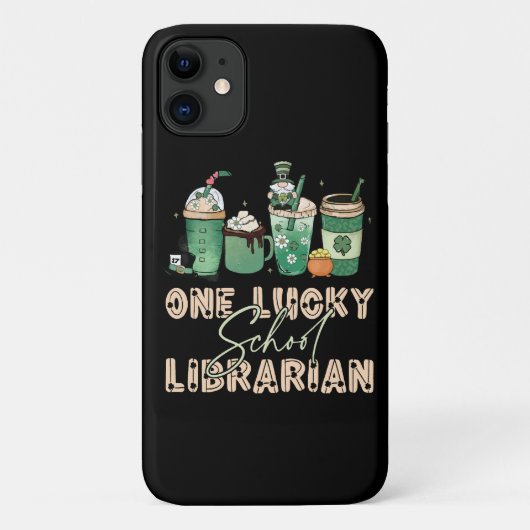 St. Patrick Dag Gelukkige Bibliothecaris Case-Mate iPhone Case (Achterkant)