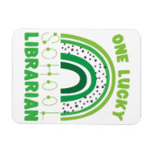 St. Patrick Dag Geluksbibliothecaris Magneet (Horizontaal)