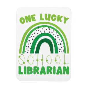 St. Patrick Dag Geluksbibliothecaris Magneet