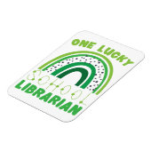 St. Patrick Dag Geluksbibliothecaris Magneet (Linkerzijde)