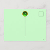 ST PATRICK DAG IRISH GIRL AGATE MONOGRAM FEESTDAGENKAART (Achterkant)