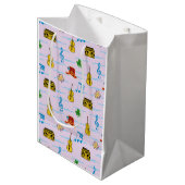 St. Patrick-dag Medium Cadeauzakje (Voorkant Gekanteld)