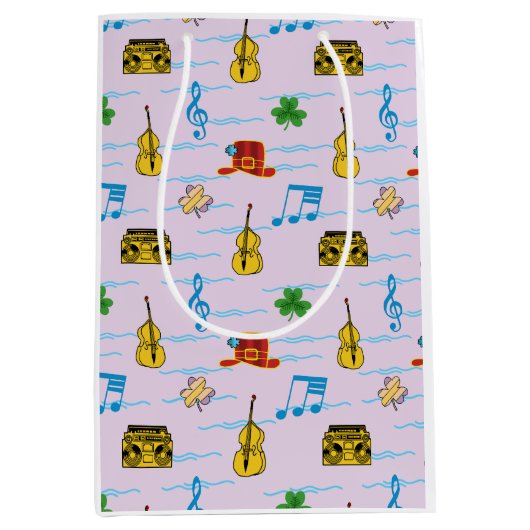 St. Patrick-dag Medium Cadeauzakje (Voorkant)